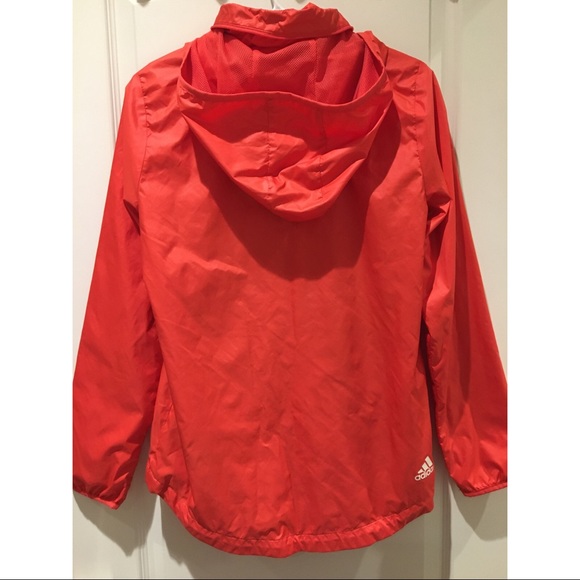 Adidas Red Windbreaker Jacket - Picture 3 of 6